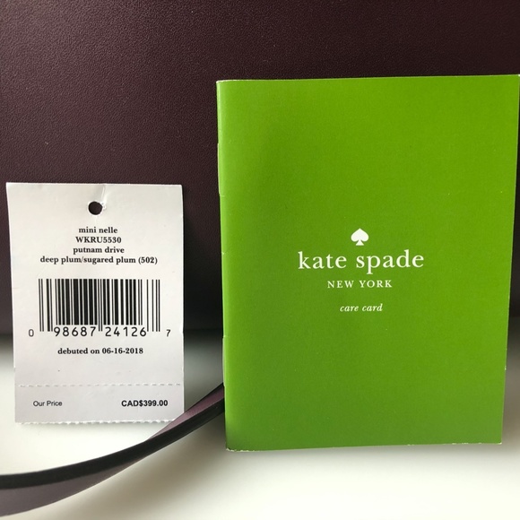 Kate Spade Crossbody Bag Mini Nelle Putnam Drive - Picture 14 of 16